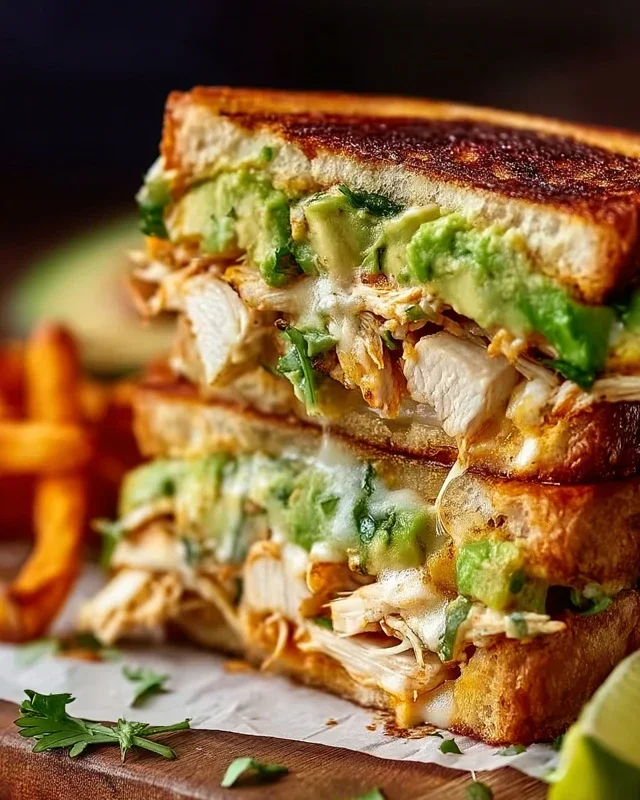 Chicken Avocado Melt Sandwich
