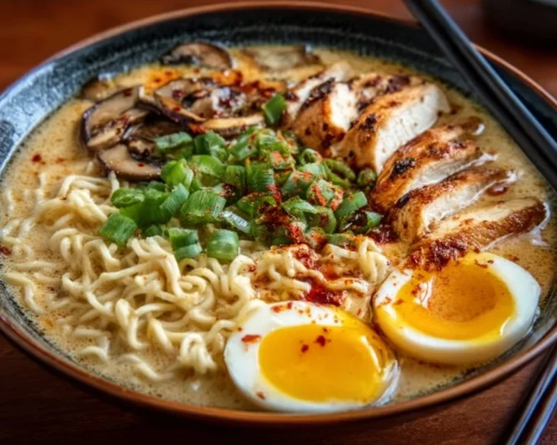 Creamy Garlic Chicken Ramen: An Incredible Ultimate Recipe
