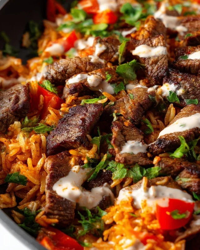 Steak Queso Rice A Flavorful Recipe