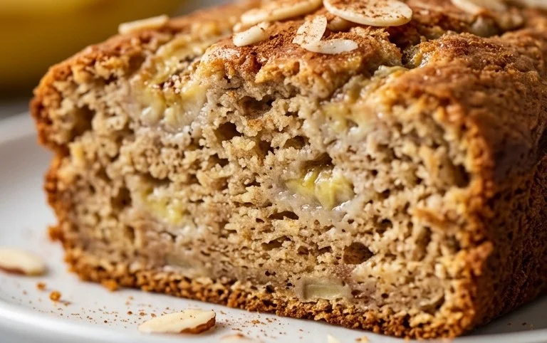 Healthy 5-Ingredient Flourless Banana Bread