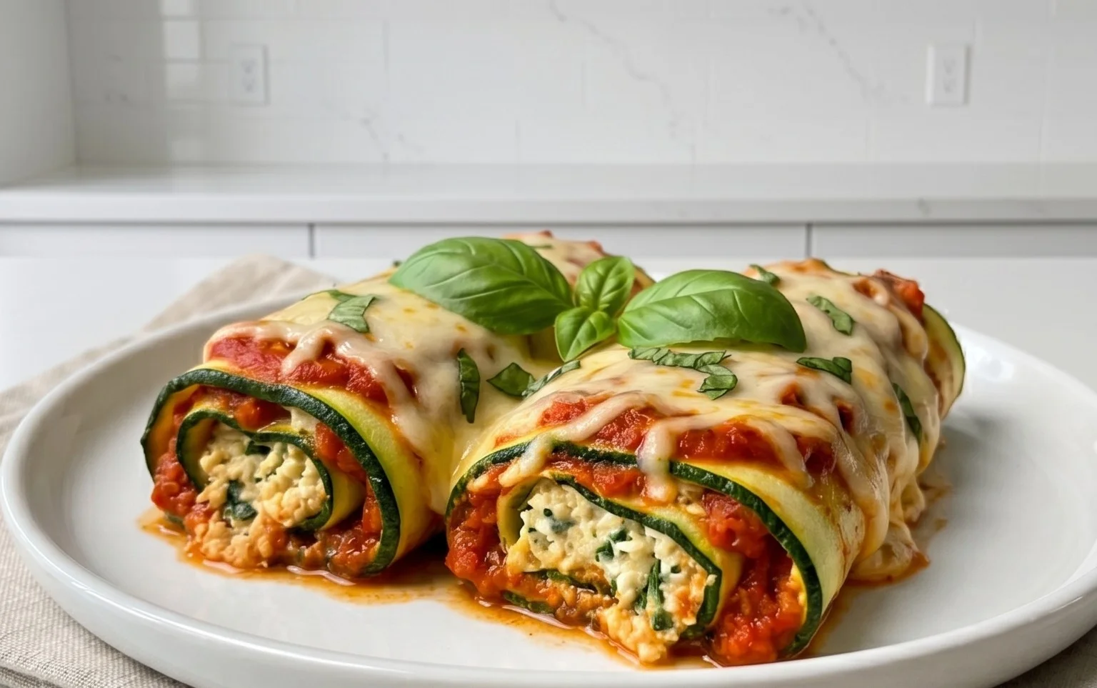 Vegan Zucchini Rollatini