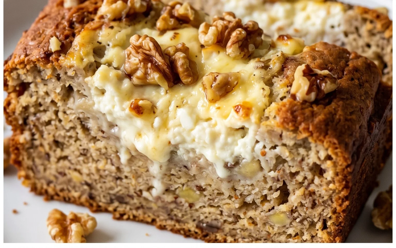 Cottage Cheese Banana Bread