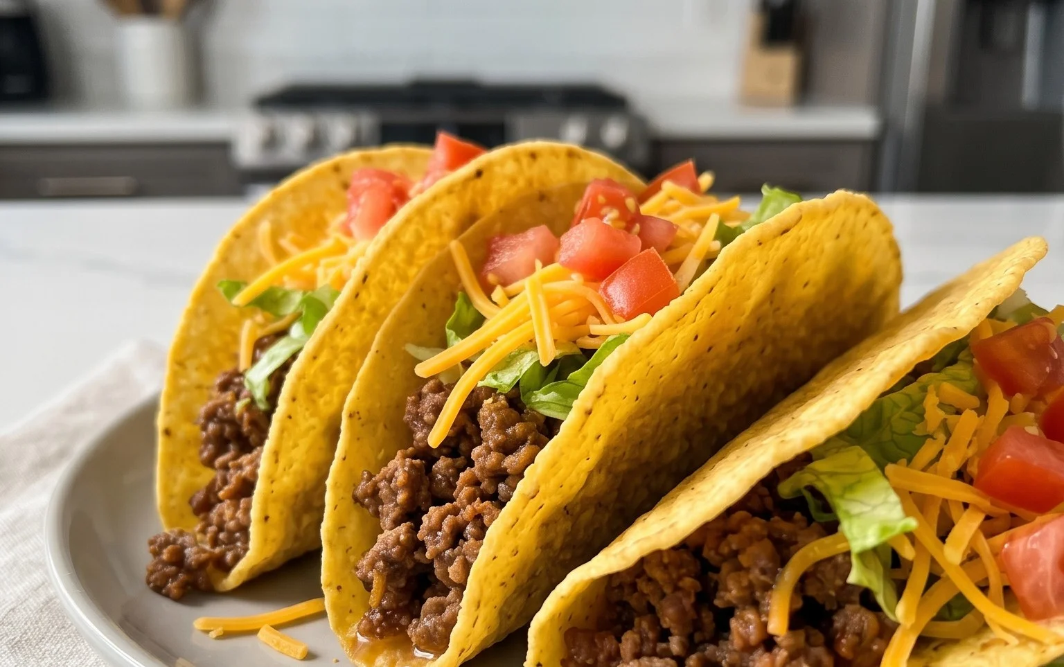 Crispy Ground Beef Tacos