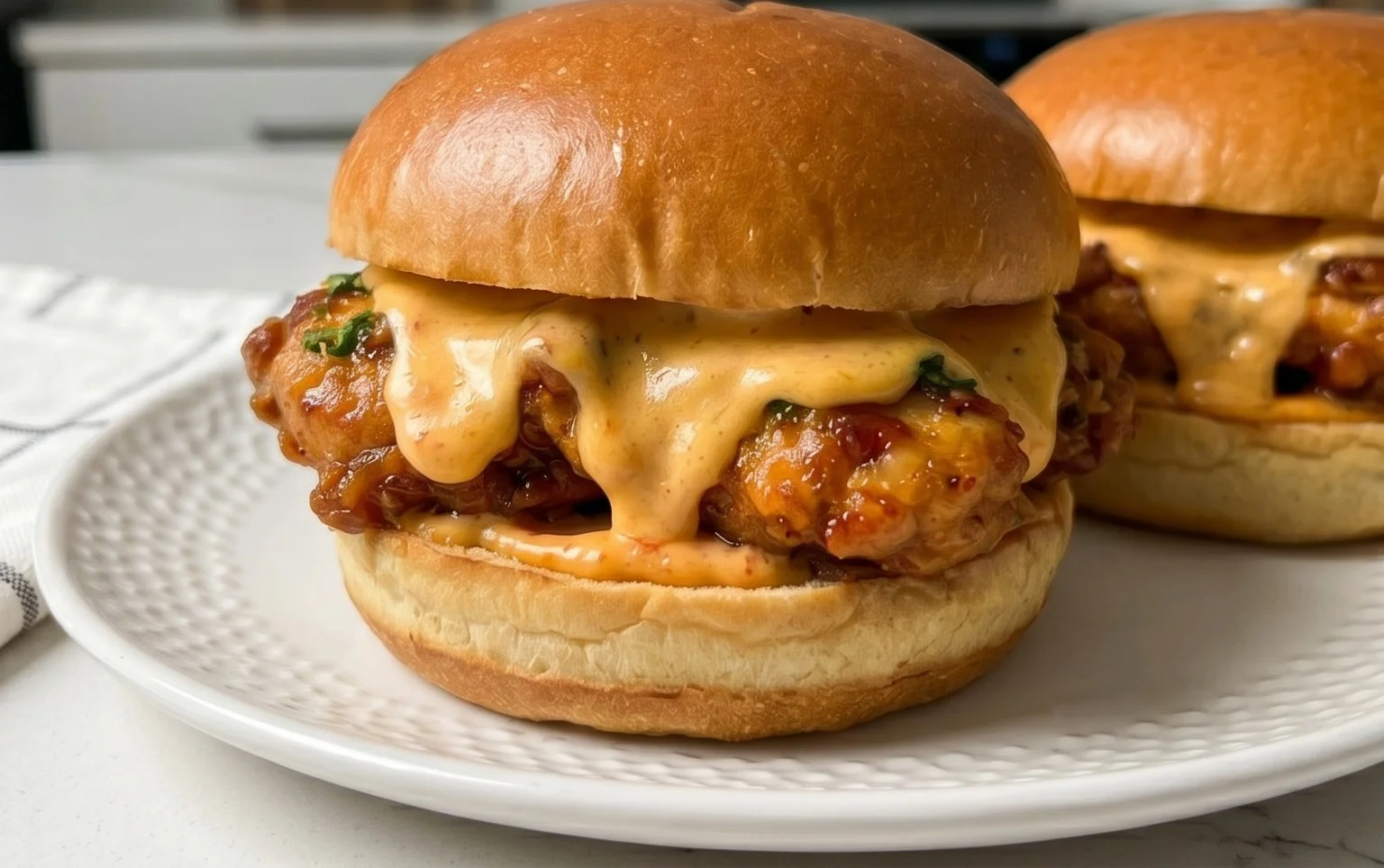 Cheesy Dynamite Chicken Buns
