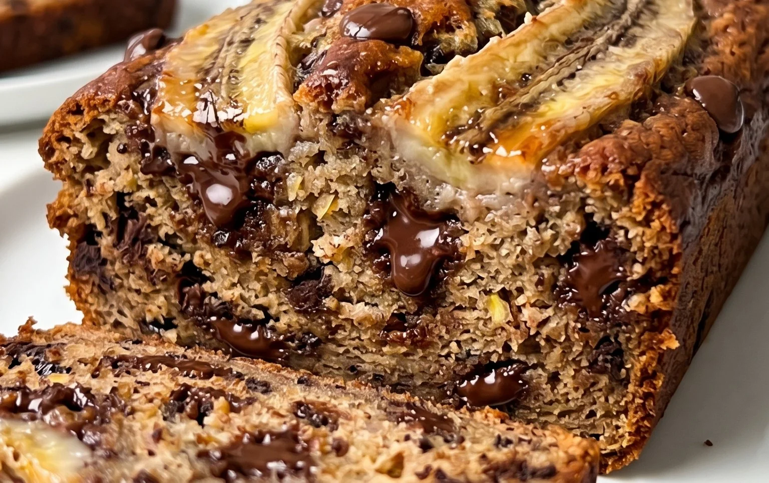 Easy Chocolate Chip Banana Bread