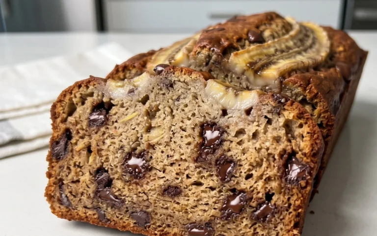 Easy Chocolate Chip Banana Bread