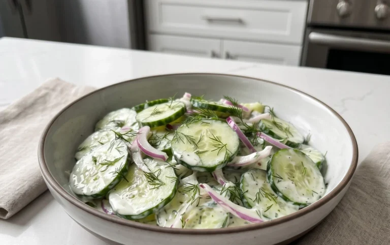 Polish Cucumber Salad