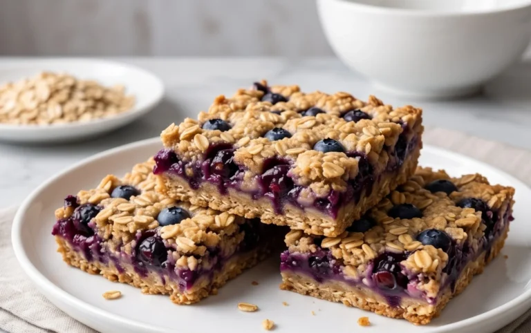 Blueberry Oatmeal Bars