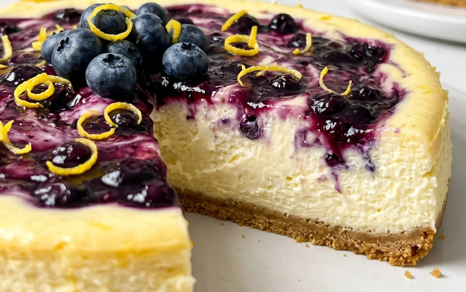 Lemon Blueberry Cheesecake