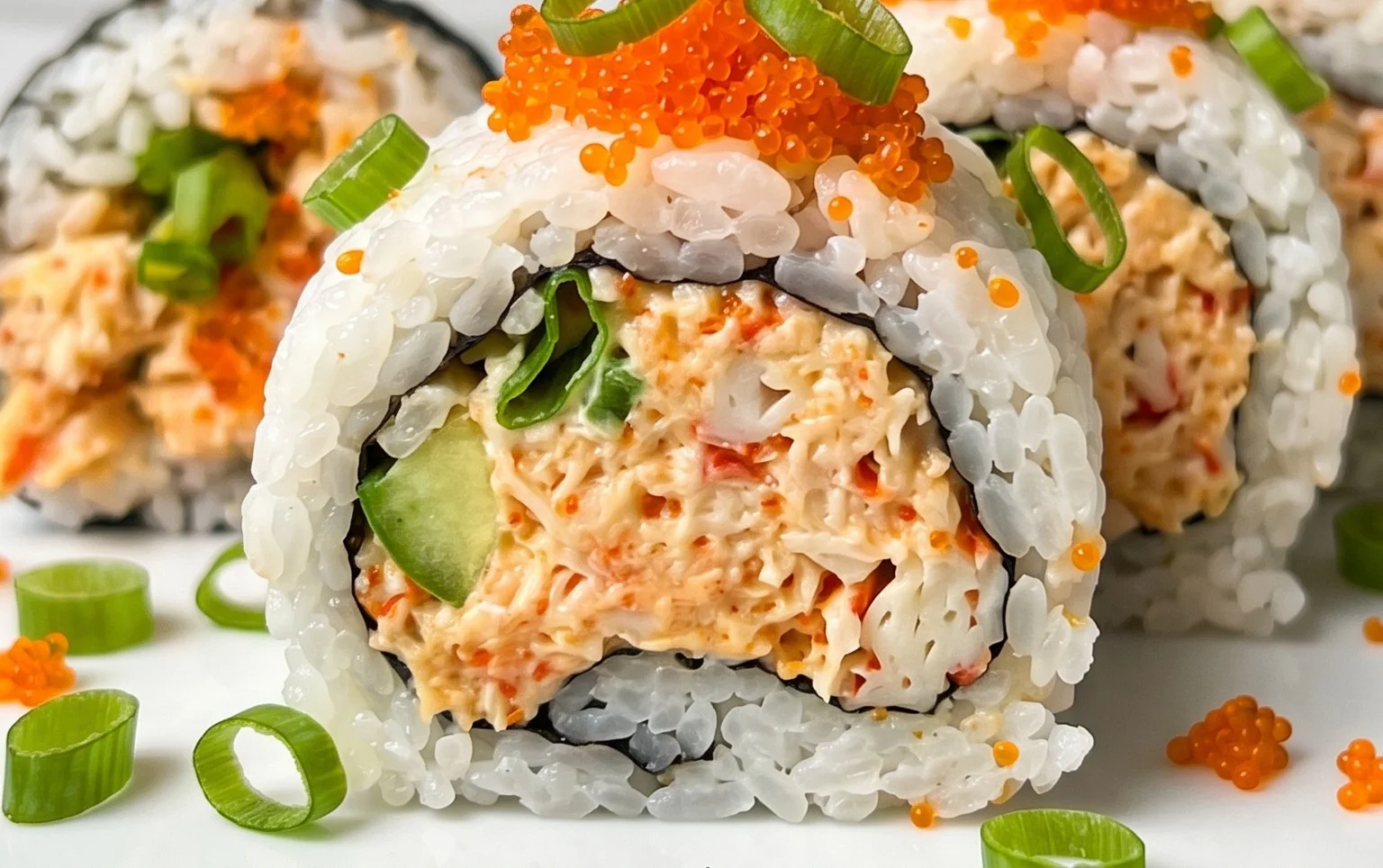 Kani Sushi (Spicy Crab Roll)