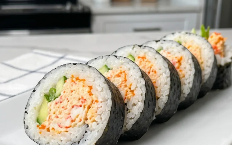 Kani Sushi (Spicy Crab Roll)