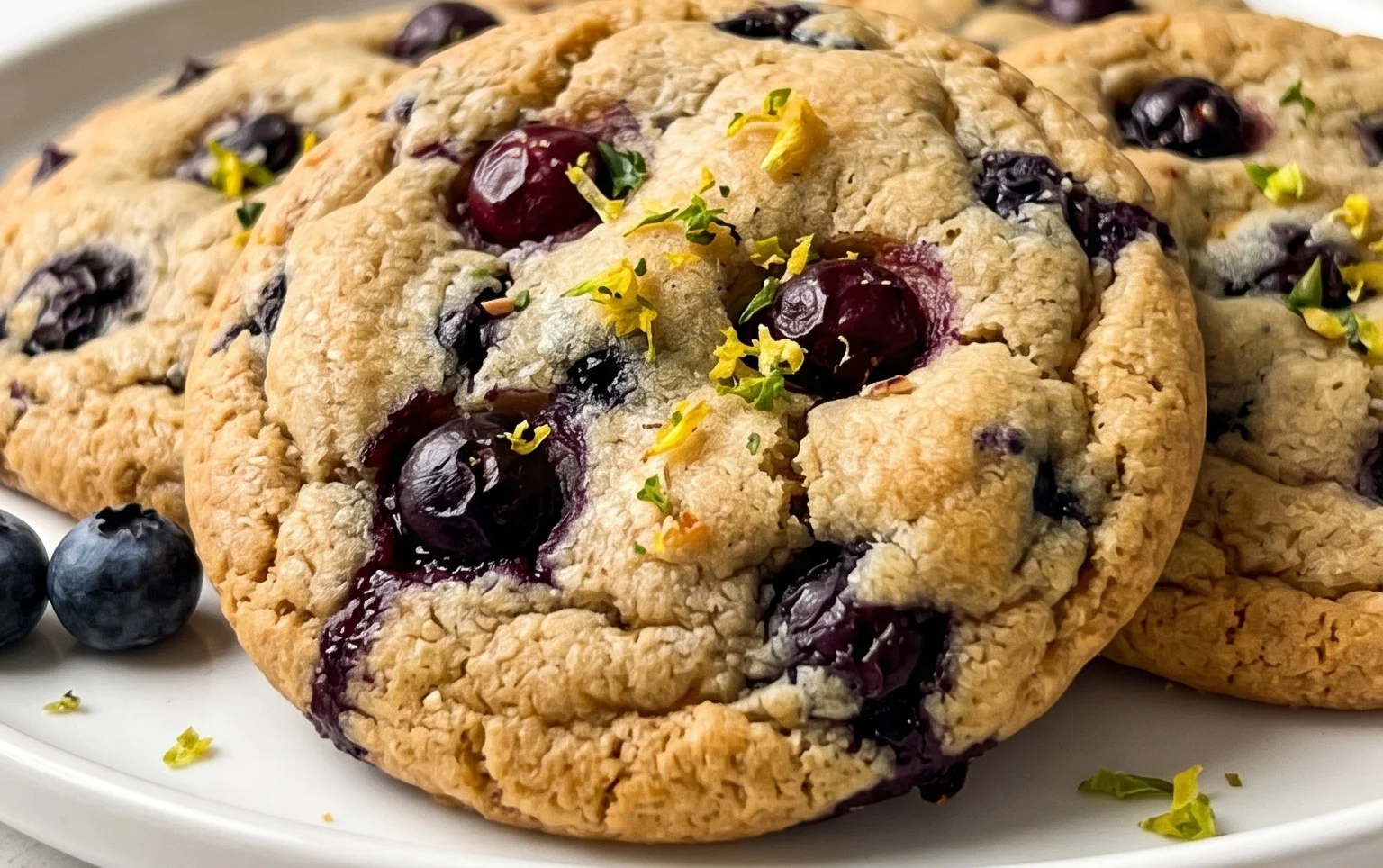 Best Ever Blueberry Cookies