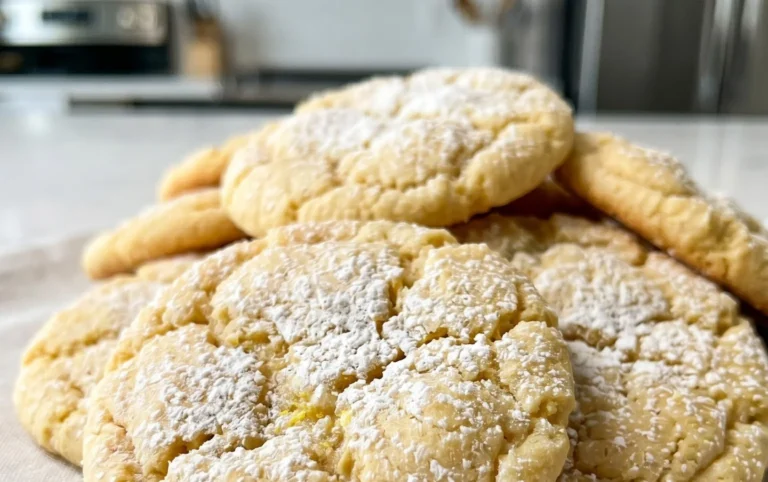 Soft & Chewy Lemon Cookies