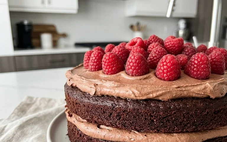 Chocolate Raspberry Cake