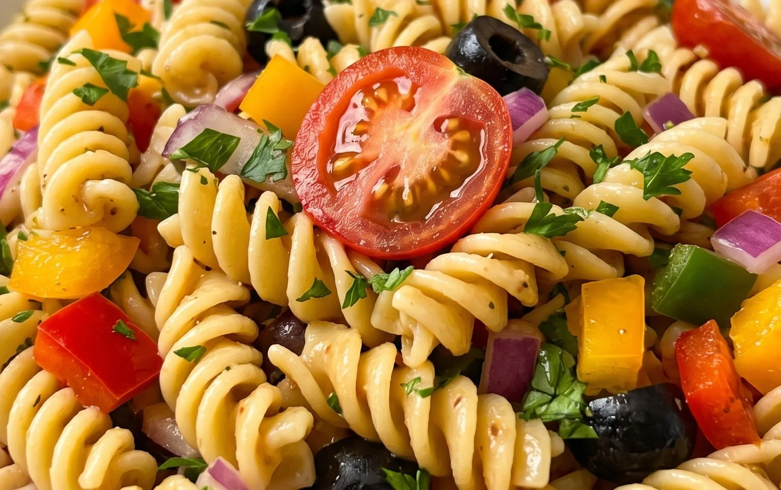 French Dressing Pasta Salad
