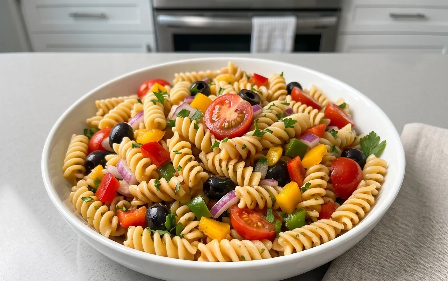 French Dressing Pasta Salad
