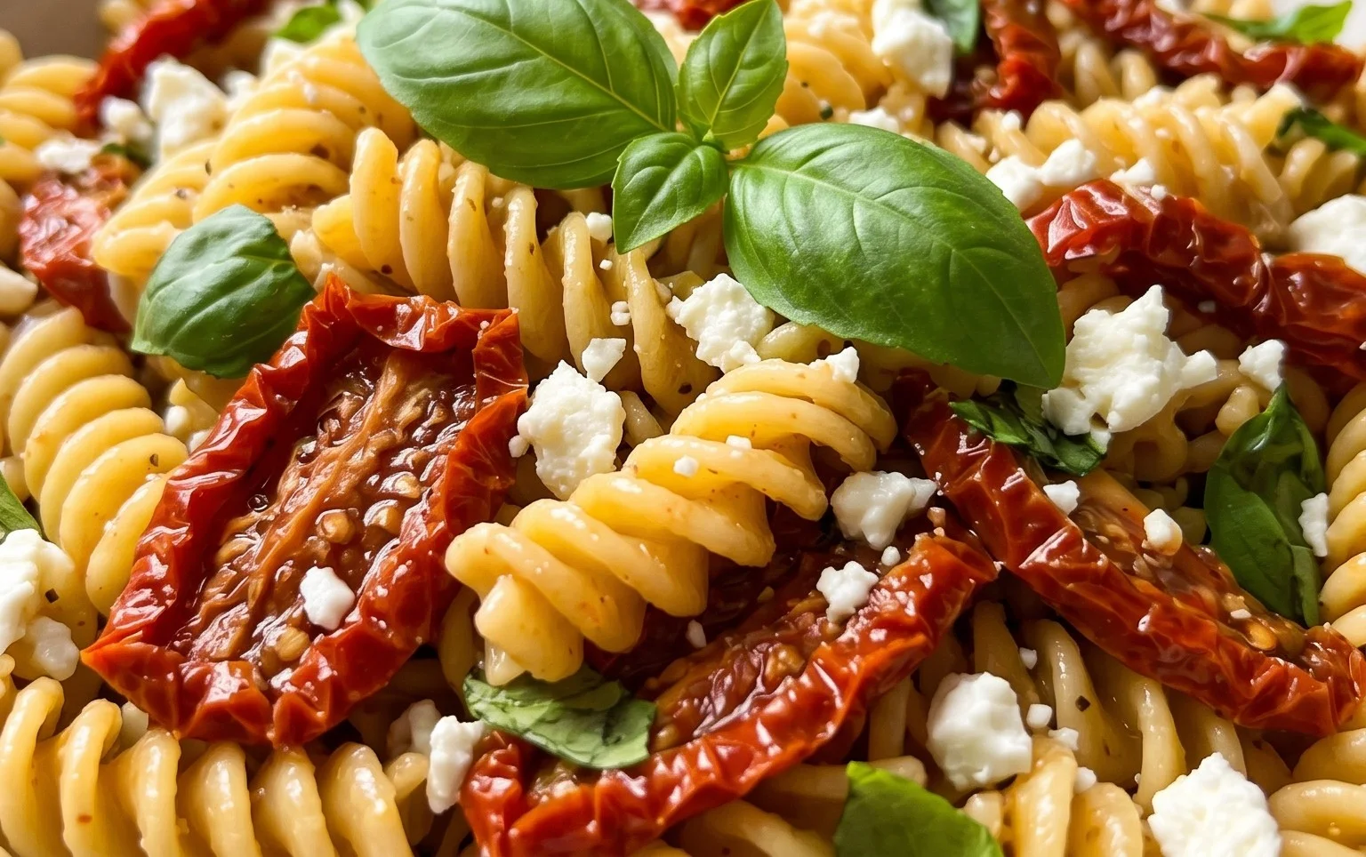 Sun Dried Tomato Pasta Salad