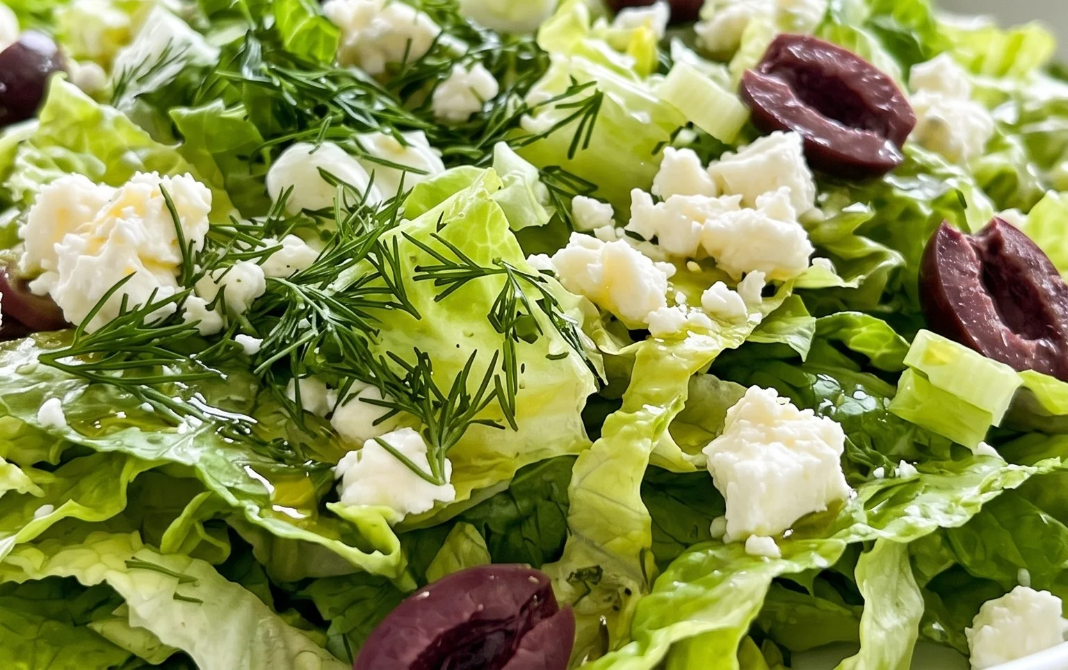 Maroulosalata (Greek Lettuce Salad)