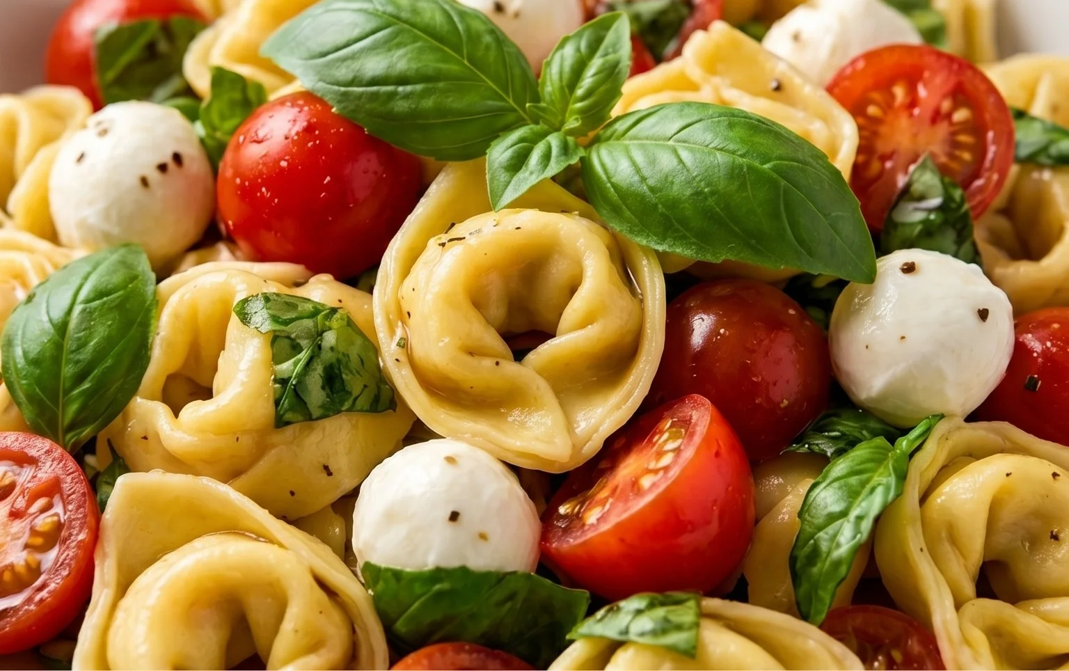 Tortellini Caprese Salad