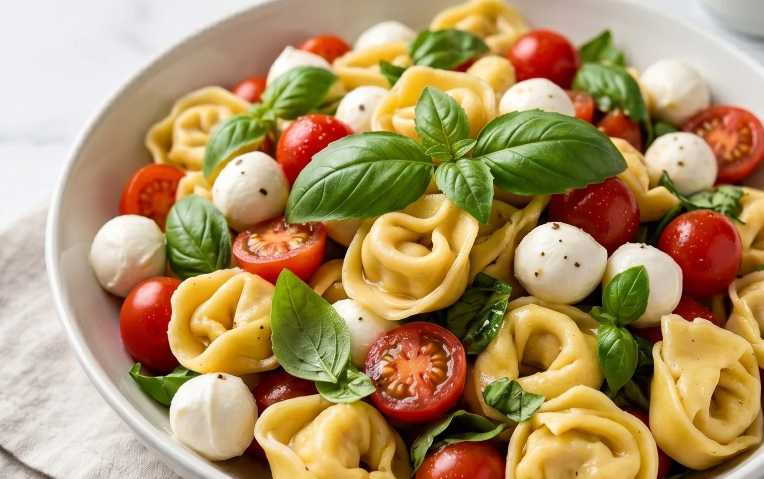Tortellini Caprese Salad