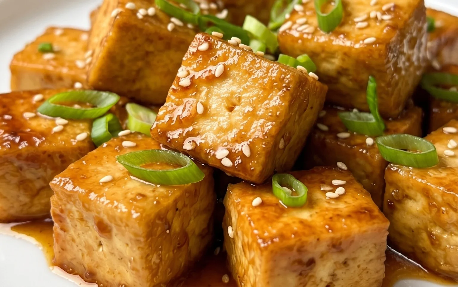 Honey Garlic Tofu