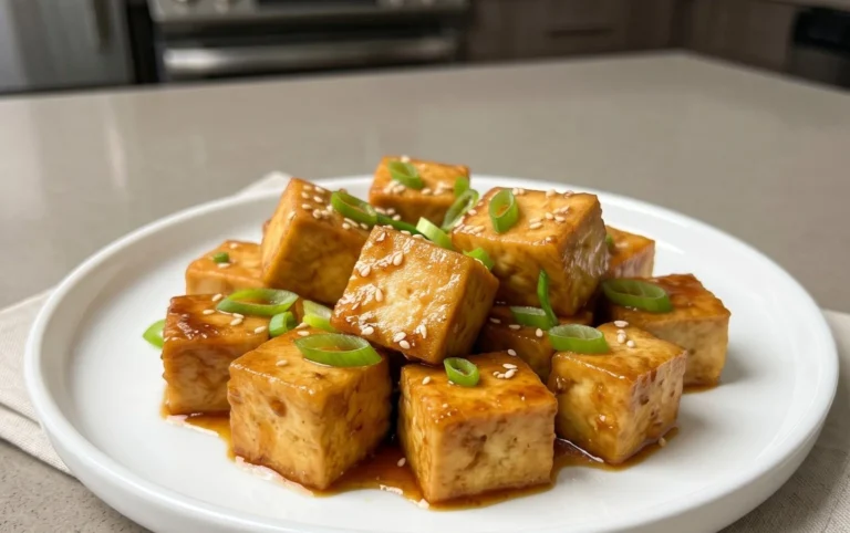 Honey Garlic Tofu