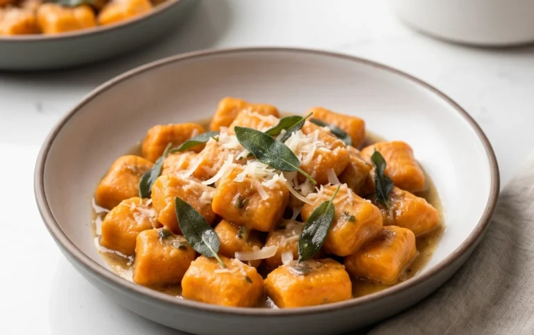 Sweet Potato Gnocchi