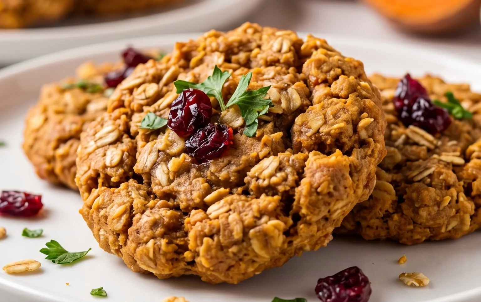 Sweet Potato Oatmeal Cookies