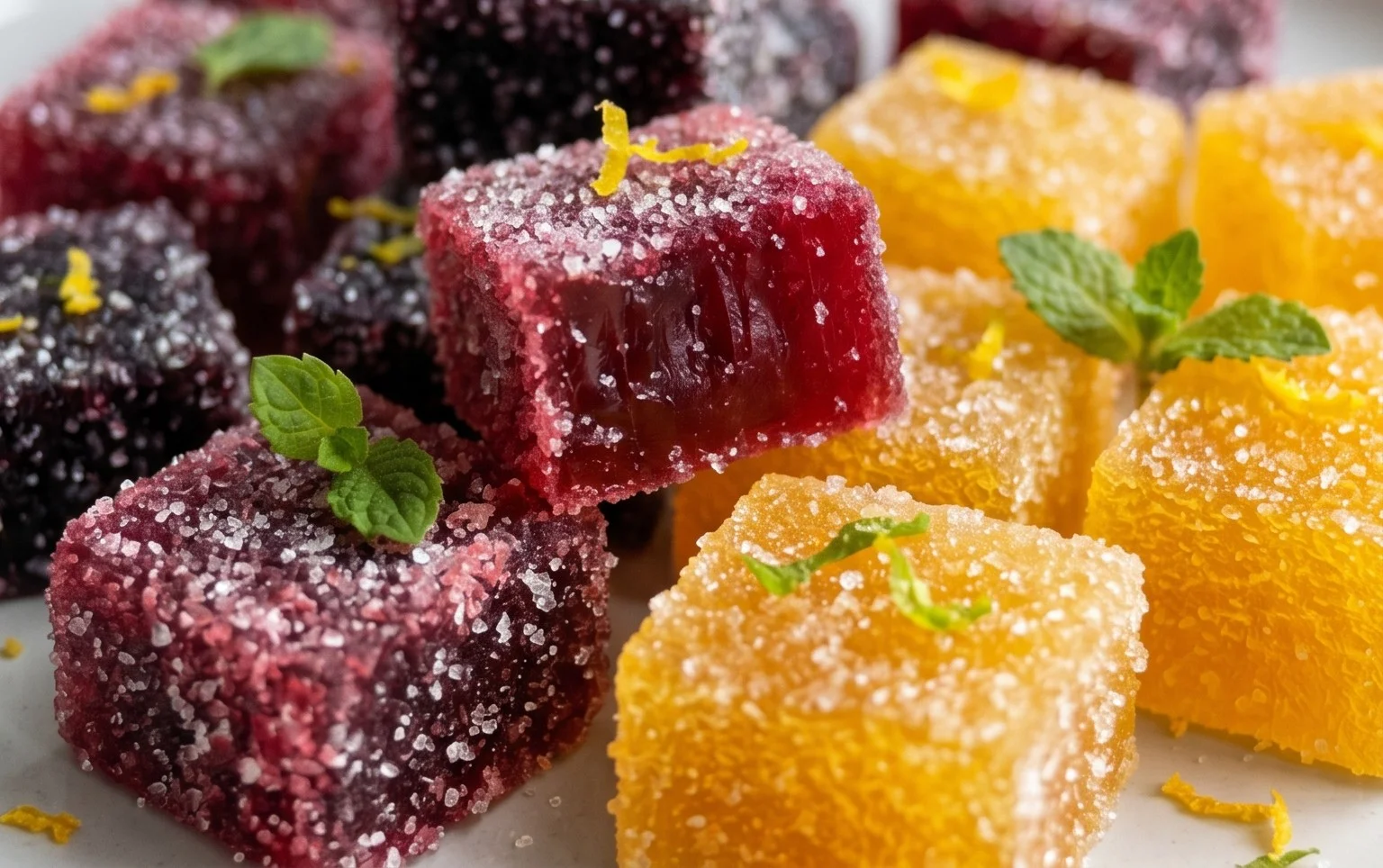 Homemade Pâtes de Fruits (no corn syrup)