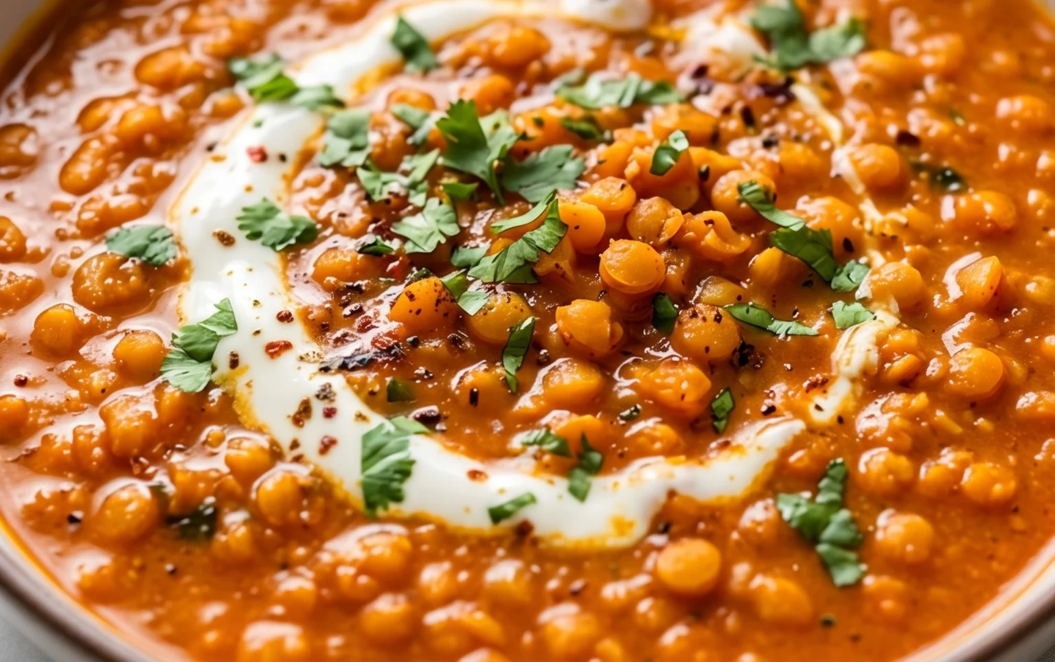 Spicy Red Lentil Curry