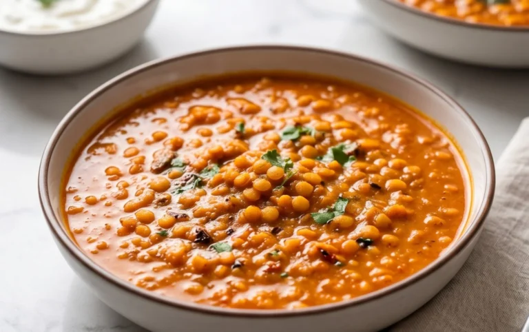 Spicy Red Lentil Curry