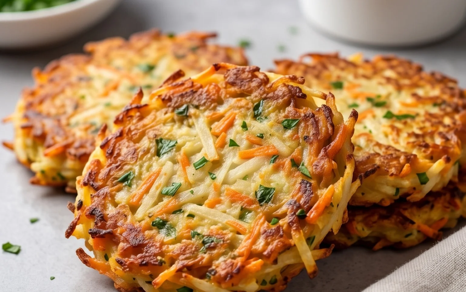 Vegetable Potato Fritters