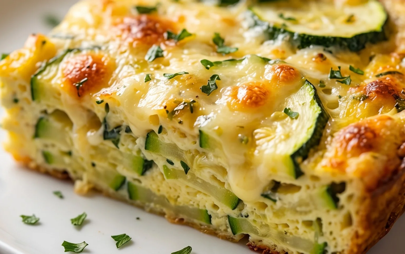 Crustless Zucchini Quiche Recipe