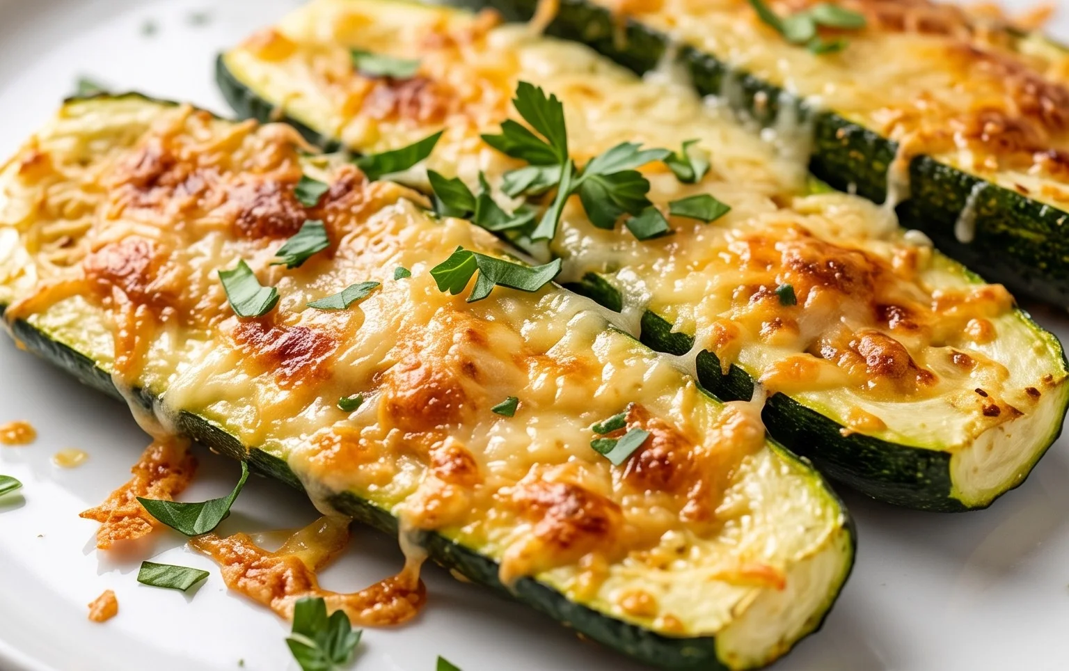 Baked Parmesan Zucchini