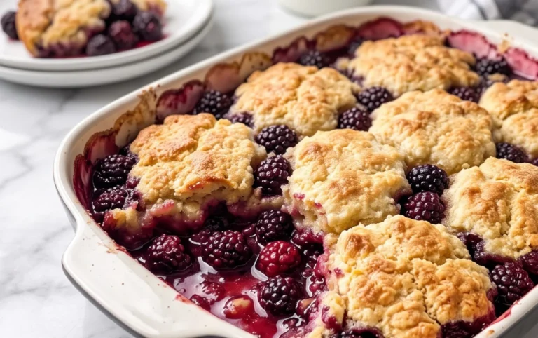 The Pioneer Women's Blackberry Cobbler