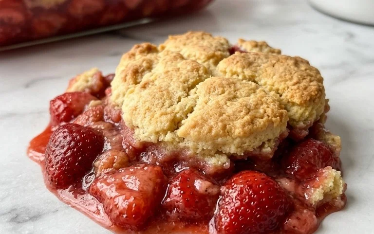 Strawberry Cobbler