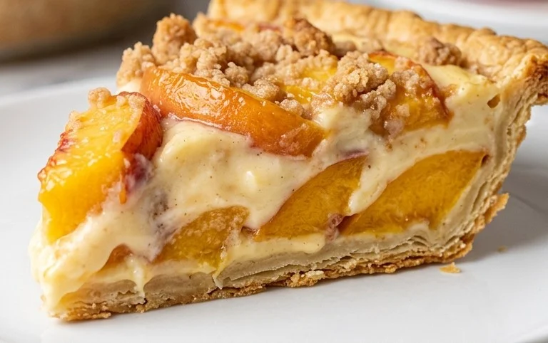 Peaches and Cream Pie