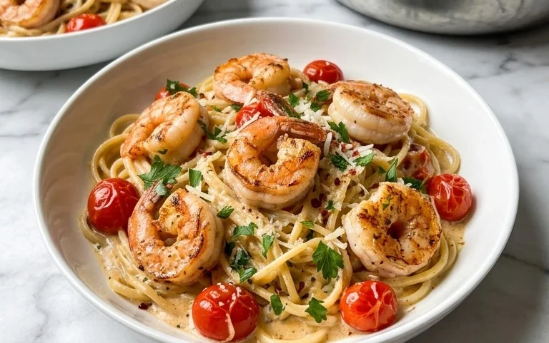 Tuscan Shrimp (One-Pan, 30-Minute Dinner)