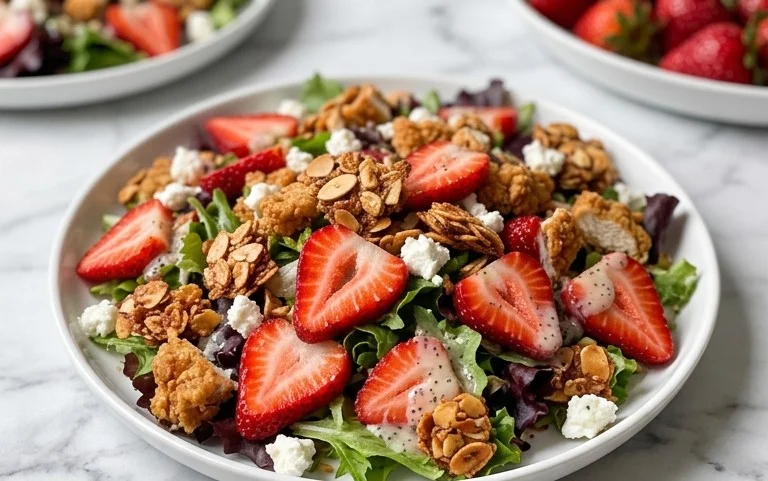 Strawberry Crunch Salad