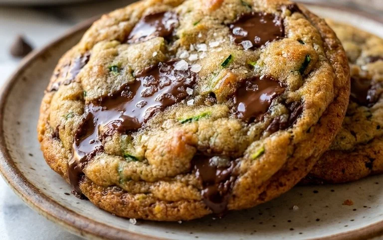 Zucchini Chocolate Chip Cookies