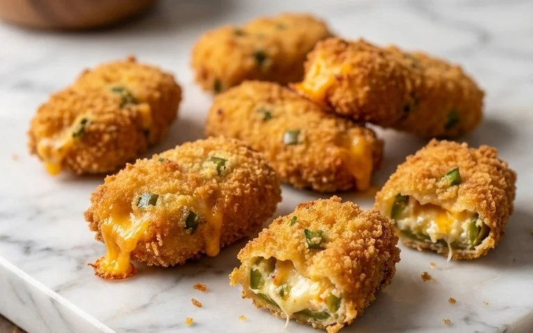 Fried Jalapeno Popper Bites