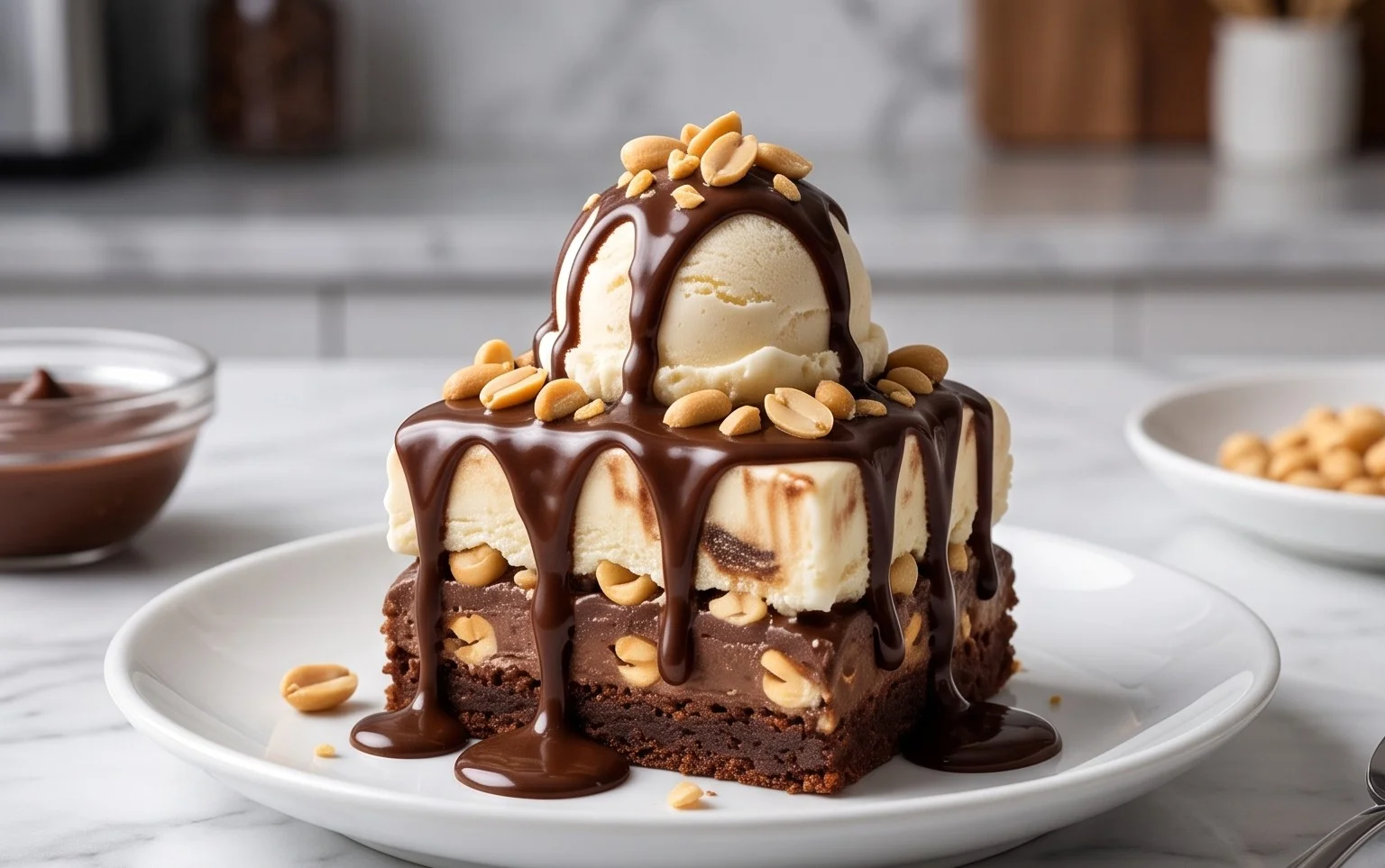 Buster Bar Ice Cream Dessert
