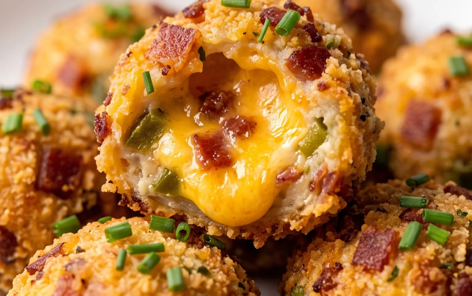Beef Bacon Jalapeño Popper Cheese Balls