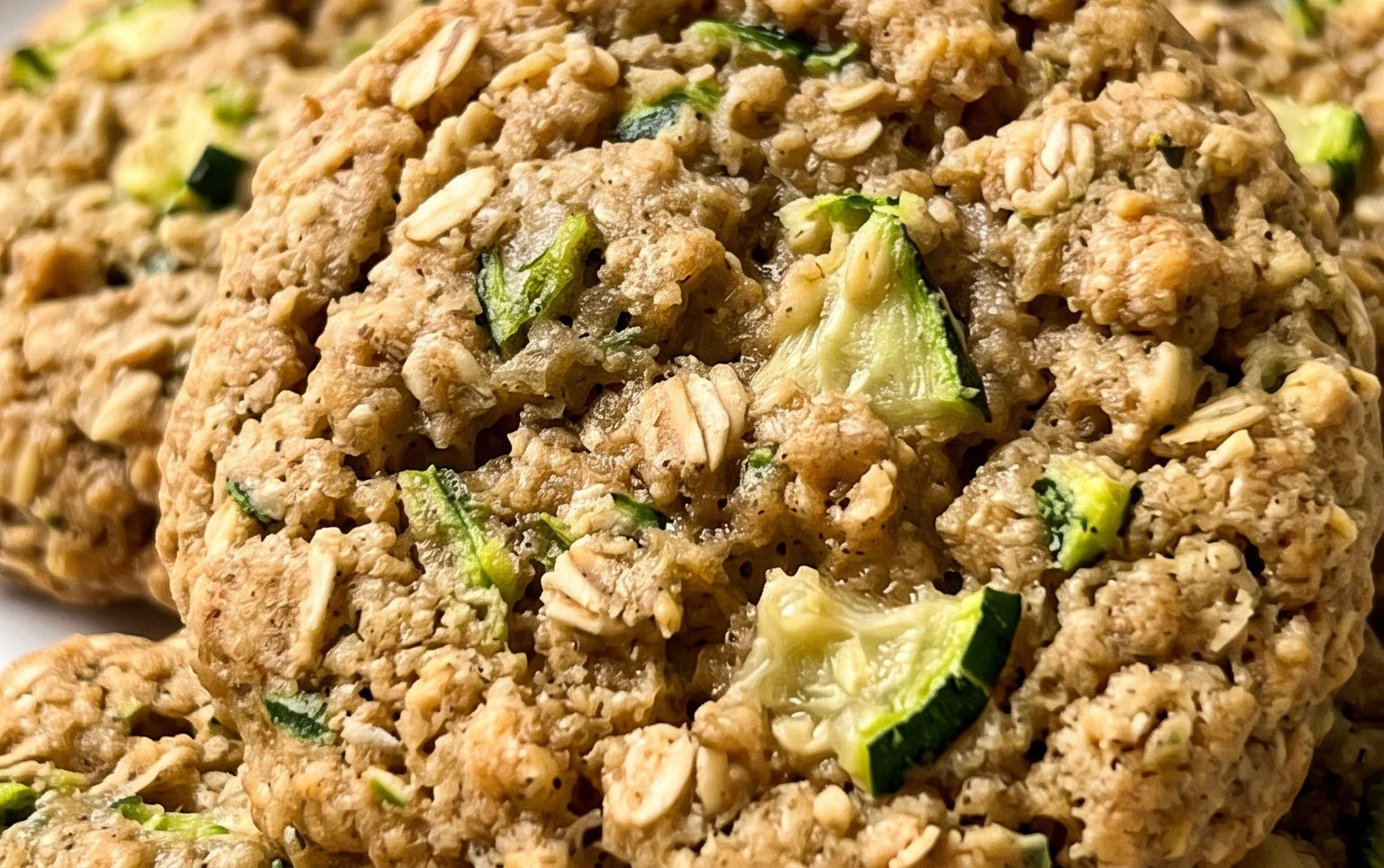 Healthy Zucchini Oatmeal Cookies