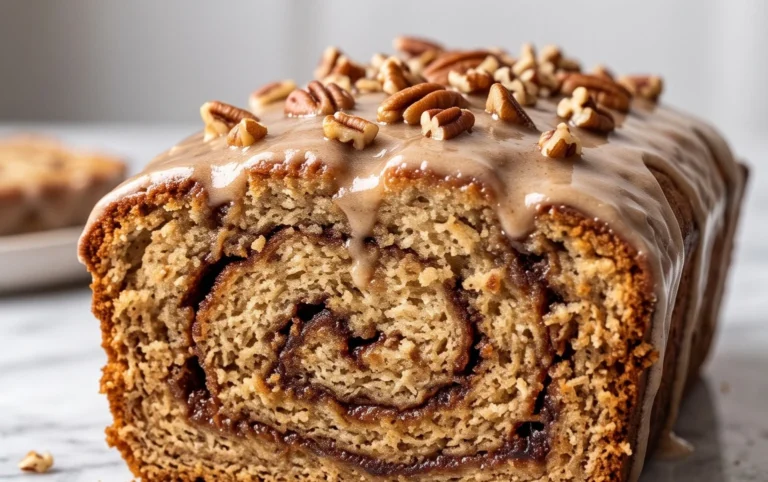 Cinnamon Roll Banana Bread