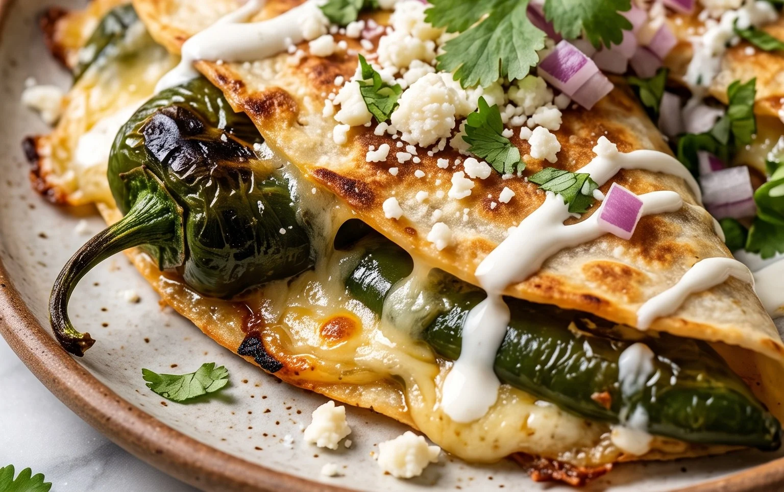 Chile Relleno Quesadilla