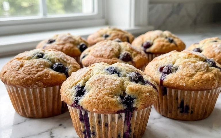 Homemade Blueberry Muffins