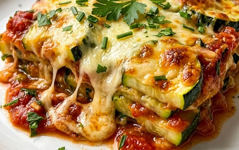 Cheesy Baked Zucchini Casserole
