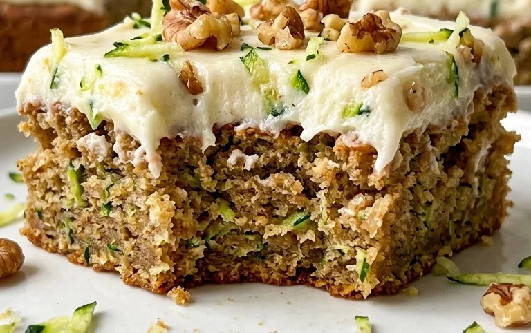 The Best Zucchini Bars
