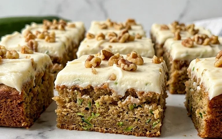 The Best Zucchini Bars